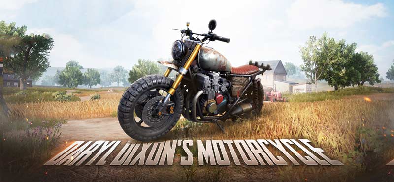 Мотоцикл Дэрила в PUBG Mobile