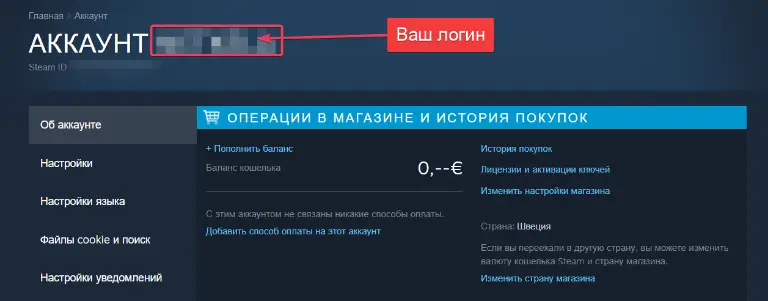 Пополнение счета Steam из России