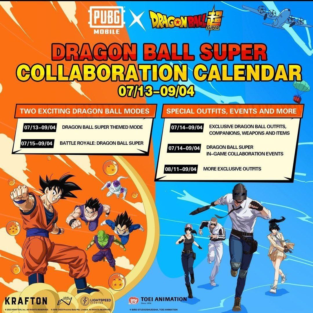Разработчики PUBG Mobile рассказали, что ждет игроков в коллаборации с Dragon Ball Super