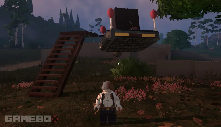 Как создать управляемую летающую платформу в LEGO Fortnite