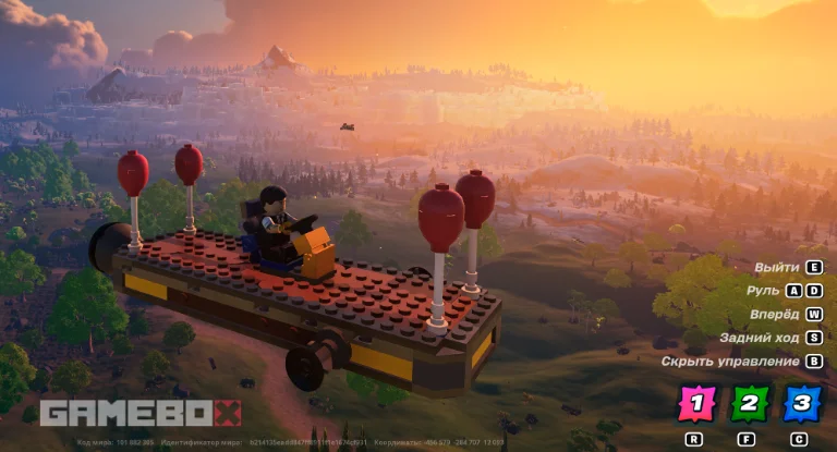Гайд по созданию машин / транспорта в LEGO Fortnite + управление полетом