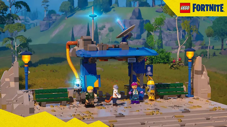 Автобусная станция в LEGO Fortnite: как найти, как построить и как использовать