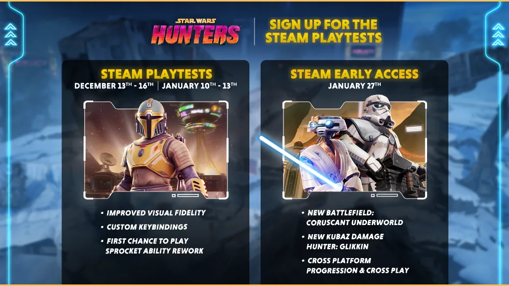 Zynga перенесут Star Wars Hunters на ПК в 2025 году