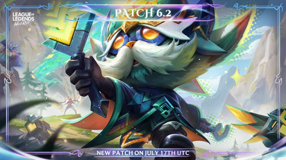 Обновление 6.2 для League of Legends: Wild Rift выйдет в середине июля и принесет много контента