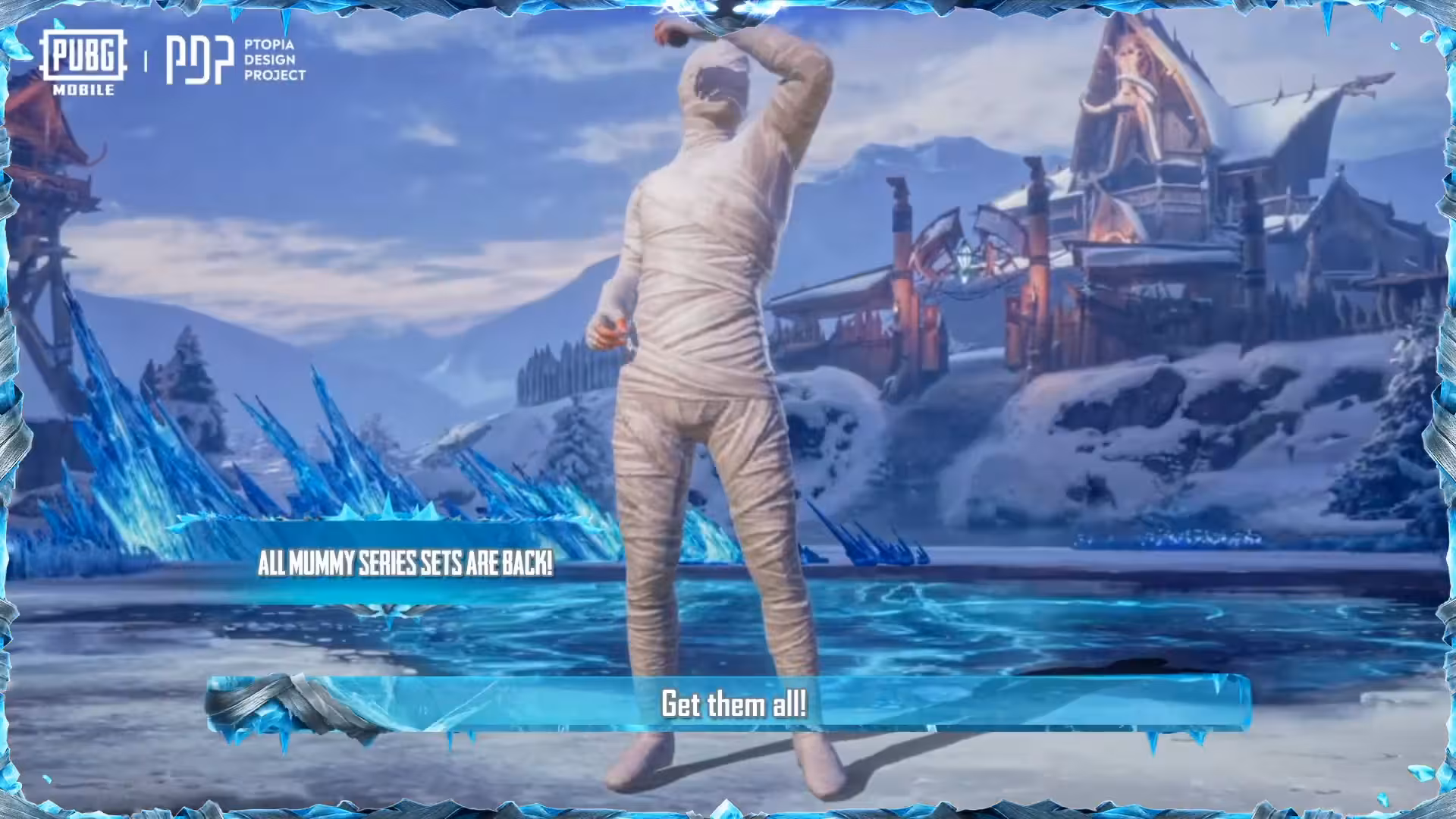 В PUBG Mobile вышел новый костюм мумии «Леденящий пожиратель»