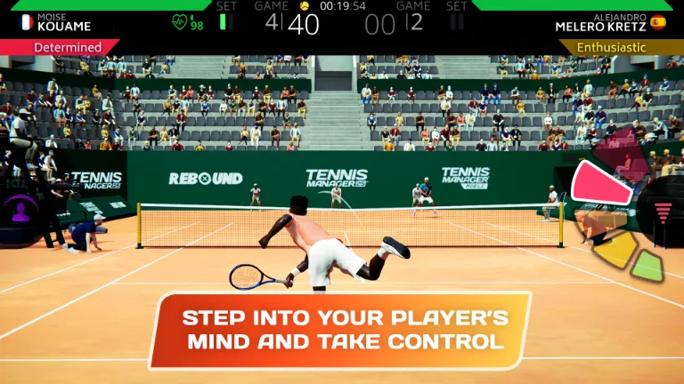 На мобильных выпустят «Tennis Manager: My Player» ролевой симулятор карьеры игрока в теннис
