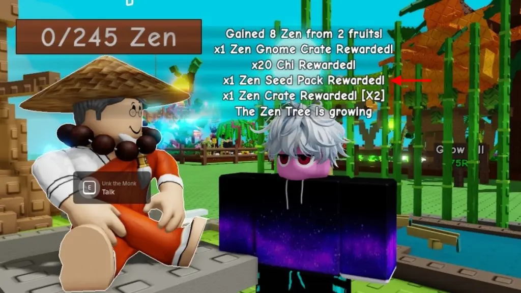 Пакеты семян Дзен (Zen Seed Pack) в Вырасти сад (Grow a Garden) как получить и какие лучшие