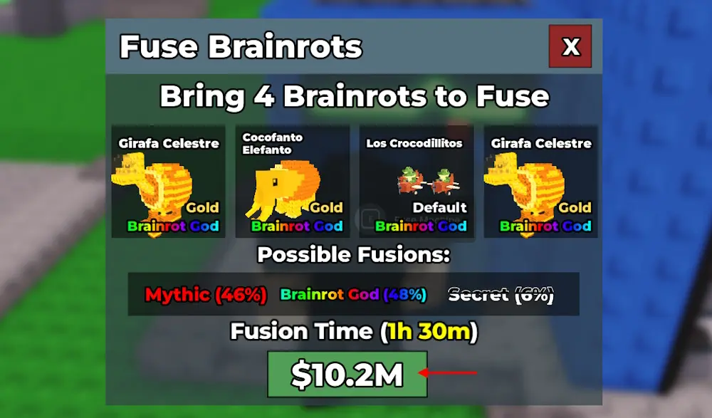 Гайд по Fuse Machine (Машине слияния) в «Укради брейнрот» (Steal a Brainrot) — как использовать
