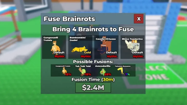 Гайд по Fuse Machine (Машине слияния) в Укради брейнрот (Steal a Brainrot) — как использовать