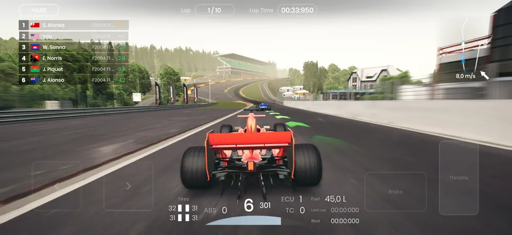 Мобильный гоночный симулятор Gran Velocita Real Driving стал доступен на Android и iOS