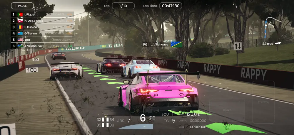 Мобильный гоночный симулятор Gran Velocita Real Driving стал доступен на Android и iOS