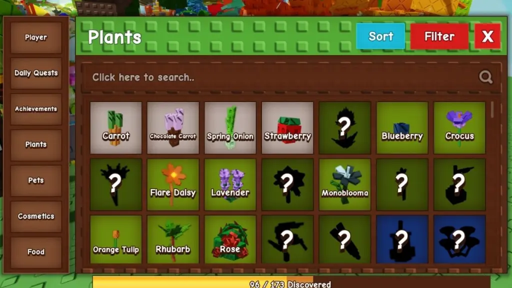 Как использовать садовый справочник (Garden Guide) в Вырасти Сад (Grow a Garden)
