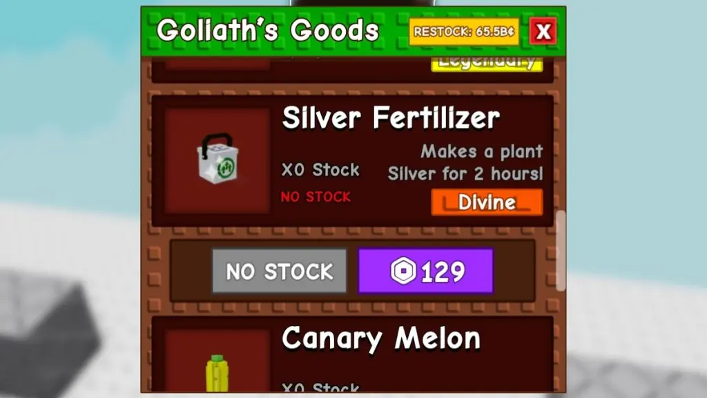 Как получить серебряное удобрение (Silver Fertilizer) в Вырасти Сад (Grow a Garden)