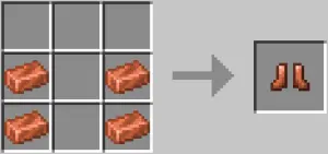 Как сделать медные броню и инструменты в Minecraft