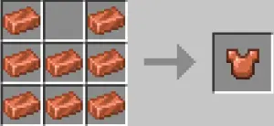 Как сделать медные броню и инструменты в Minecraft