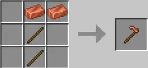Как сделать медные броню и инструменты в Minecraft
