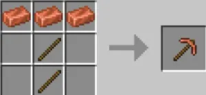 Как сделать медные броню и инструменты в Minecraft