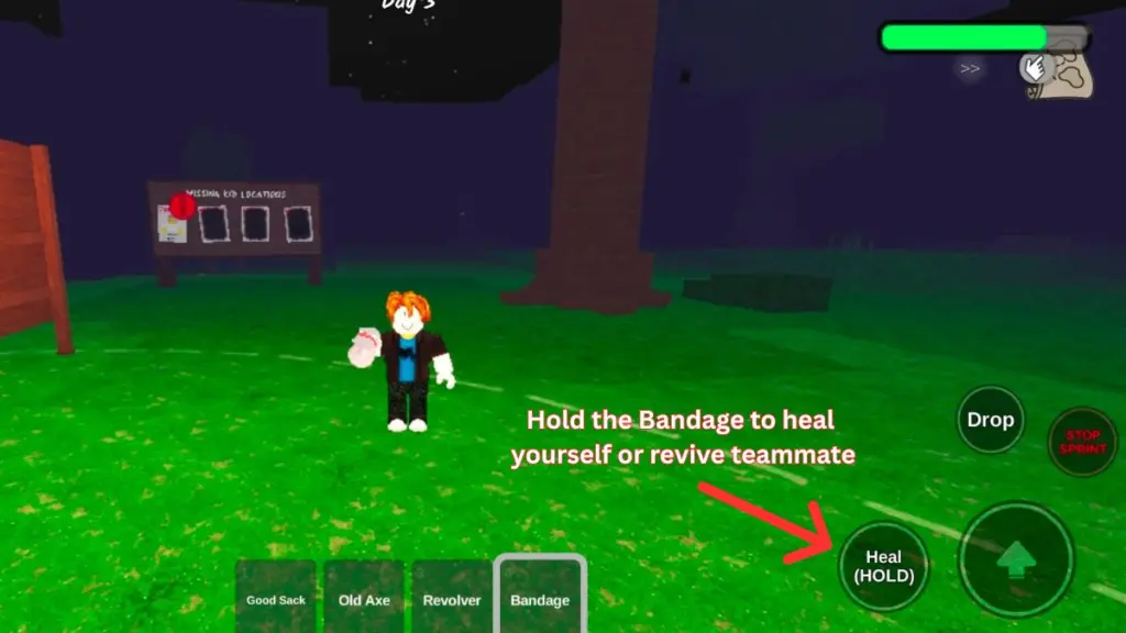 Как получить бинты (Bandages) в 99 ночей в лесу (99 Nights in the Forest)