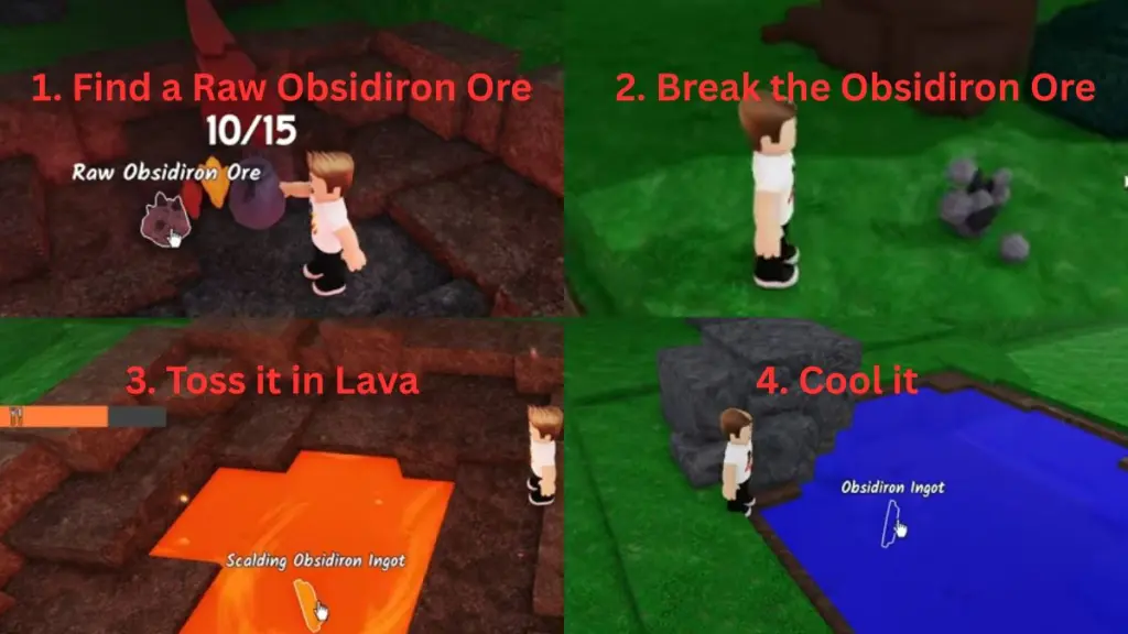 Как получить обсидироновый сундук (Obsidiron Chest) в 99 ночей в лесу (99 Nights in the Forest)