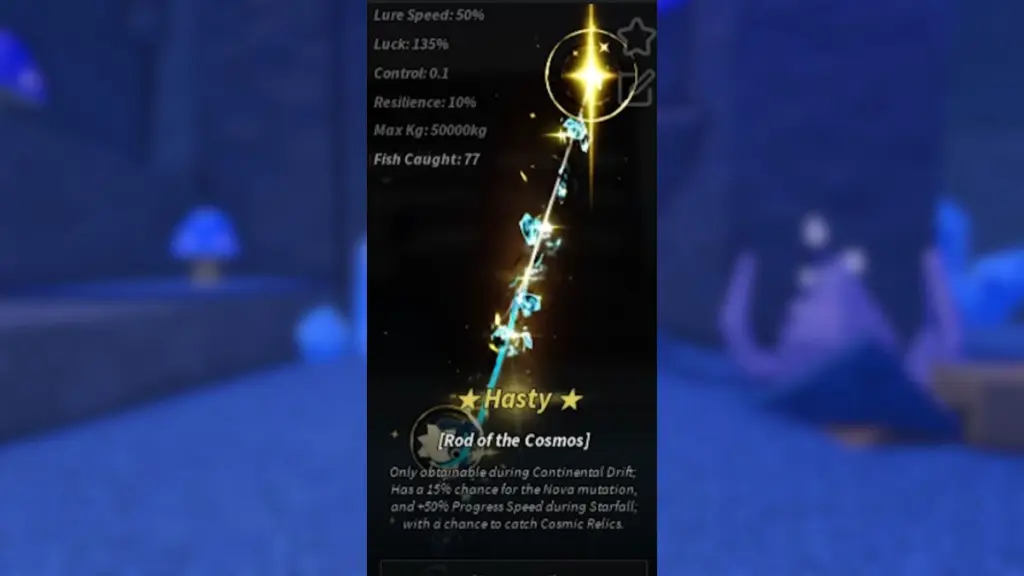 Как получить Космическую реликвию (Cosmic Relic) в Fisch