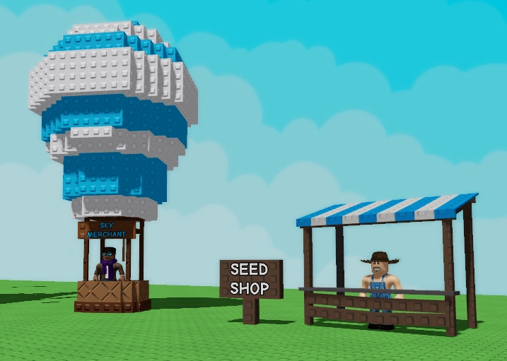 Все путешествующие торговцы в Вырасти Сад (Grow a Garden)