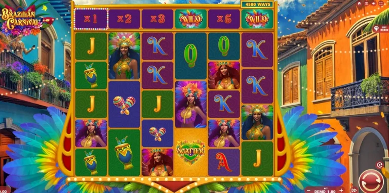 Новый игровой автомат Brazilian Carnival для игры в онлайн-казино на реальные деньги