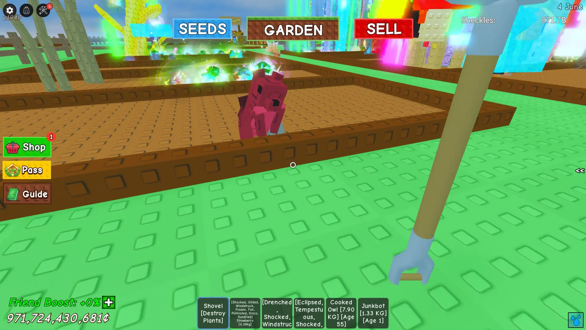 Как получить осколок питомца и мутацию Nutty (Ореховый) в Вырасти Сад (Grow a Garden)