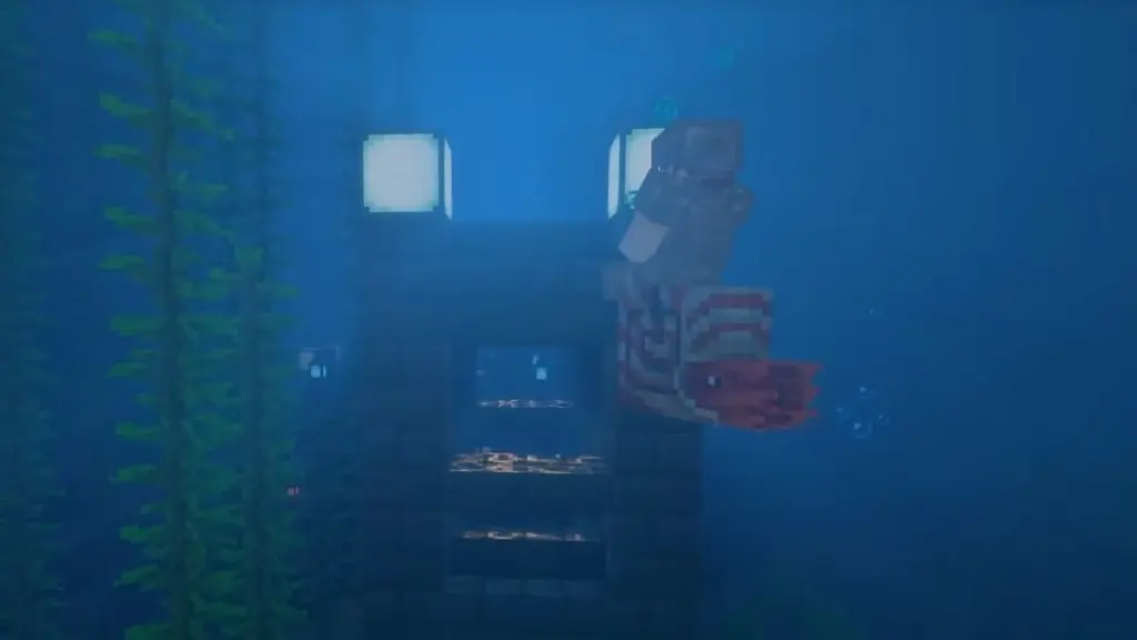 Наутилус в Minecraft: как найти, приручить и оседлать водного моба