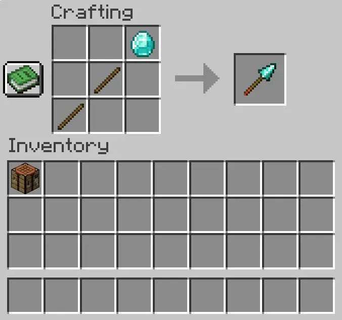 Копьё в Minecraft — как его создать и использовать