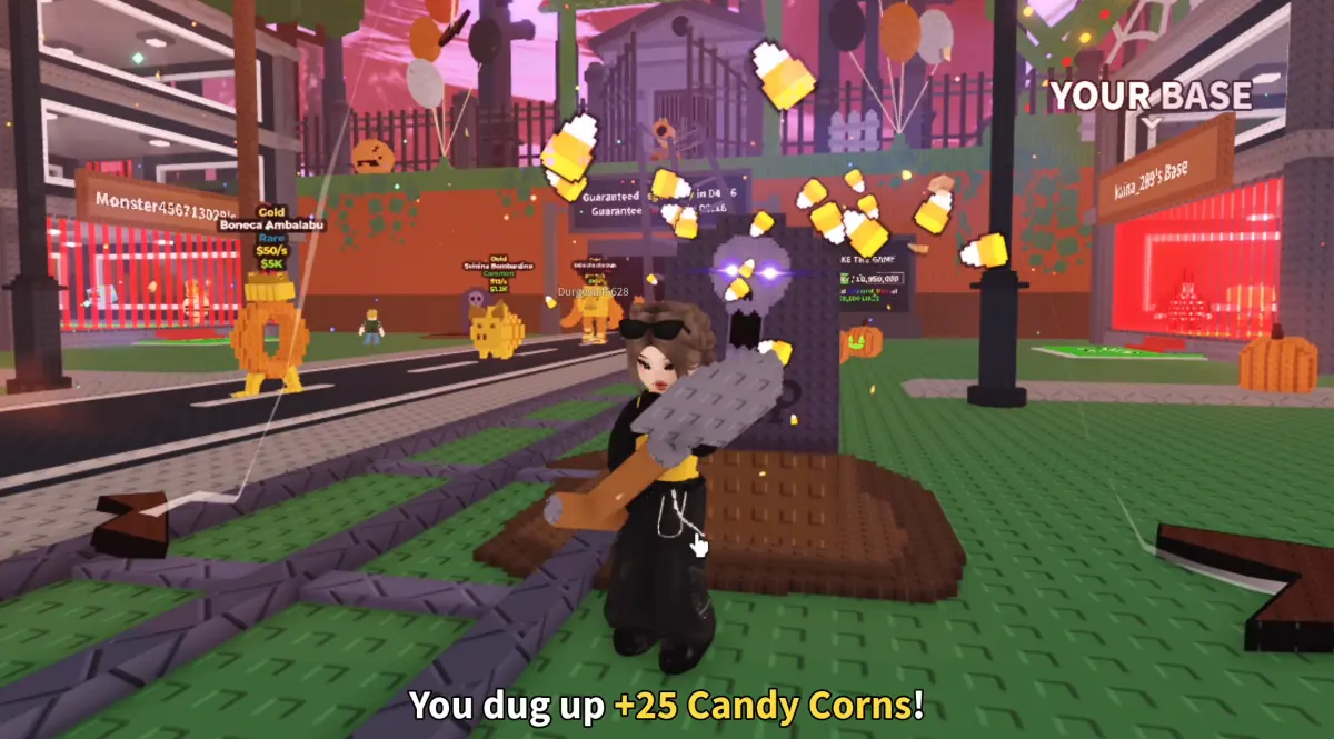 Гайд по событию Graveyard (Кладбище) в Укради Брейнрот (Steal a Brainrot): как получить Candy Corns