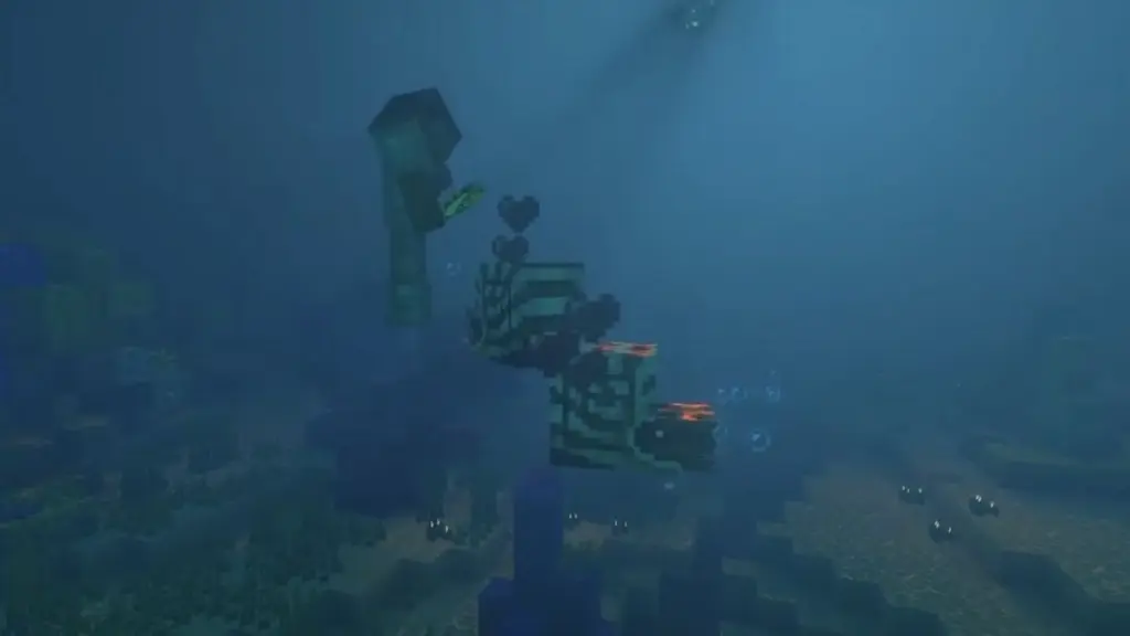 Наутилус в Minecraft: как найти, приручить и оседлать водного моба