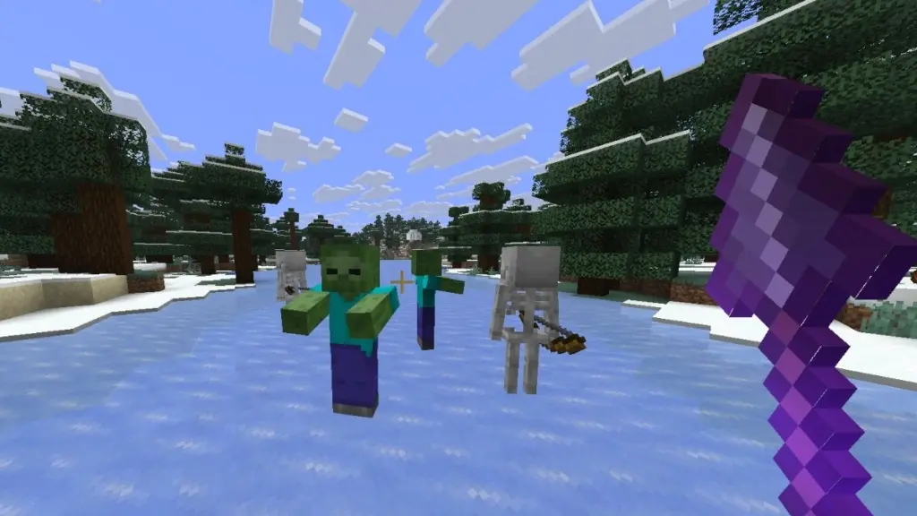 10 лучших зачарований для копья в Minecraft