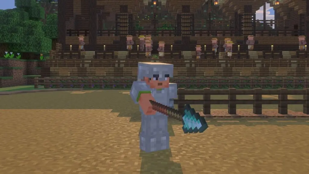 Копьё в Minecraft — как его создать и использовать
