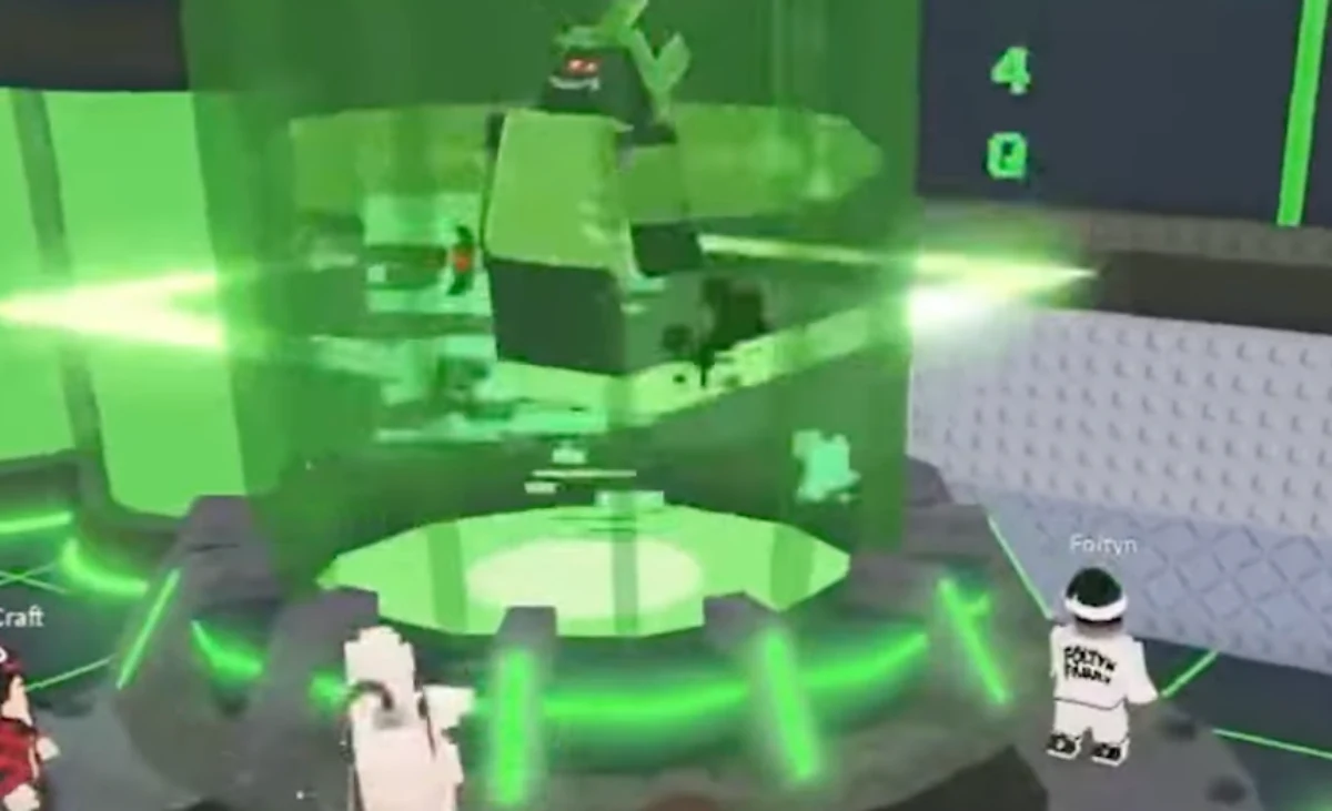 Момент активации ритуала 1x1x1x1