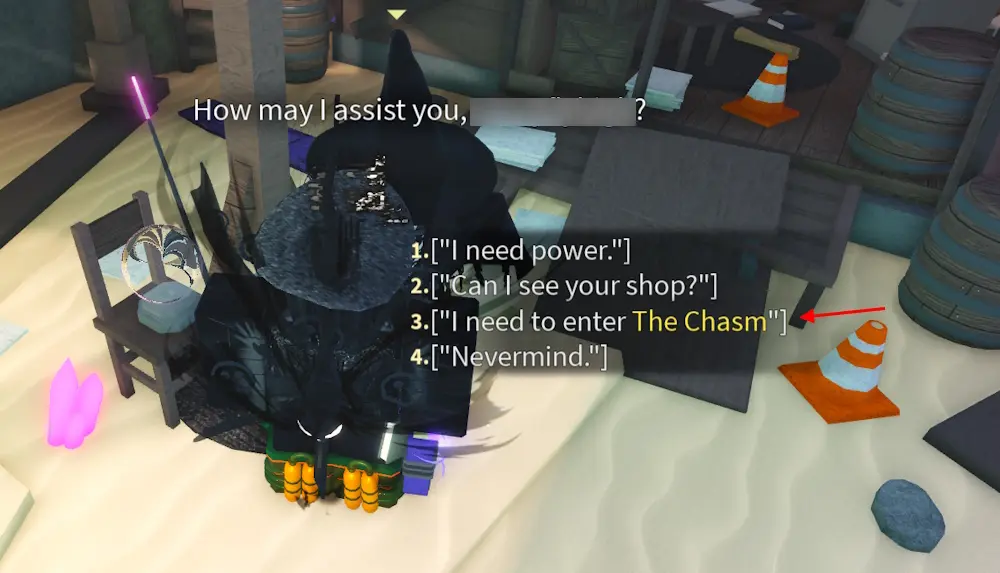 Как войти в Бездну и добраться до Шахты в Fisch