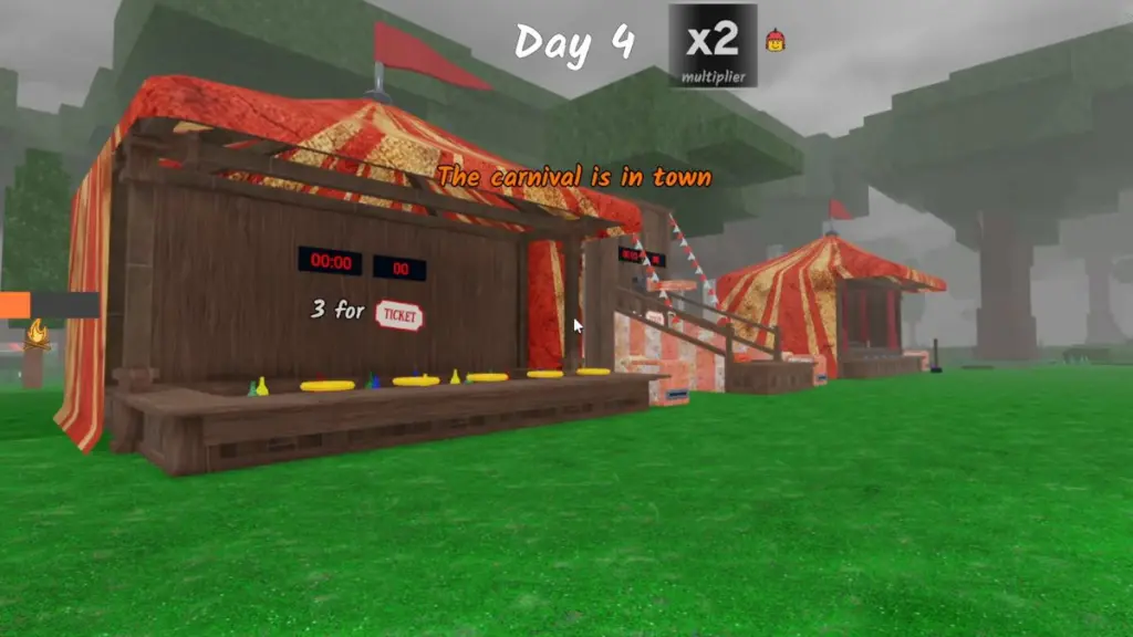 Гайд по мини-играм карнавала в 99 ночей в лесу (99 Nights in the Forest): обновление «Лабиринт из живой изгороди» (Hedge Maze)