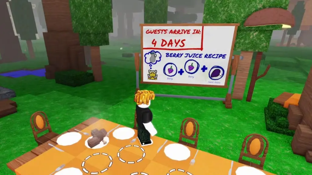 Руководство по обновлению День Благодарения (Thanksgiving) в 99 ночей в лесу (99 Nights in the Forest): все задания и награды