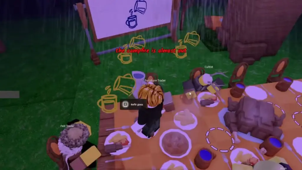 Руководство по обновлению День Благодарения (Thanksgiving) в 99 ночей в лесу (99 Nights in the Forest): все задания и награды