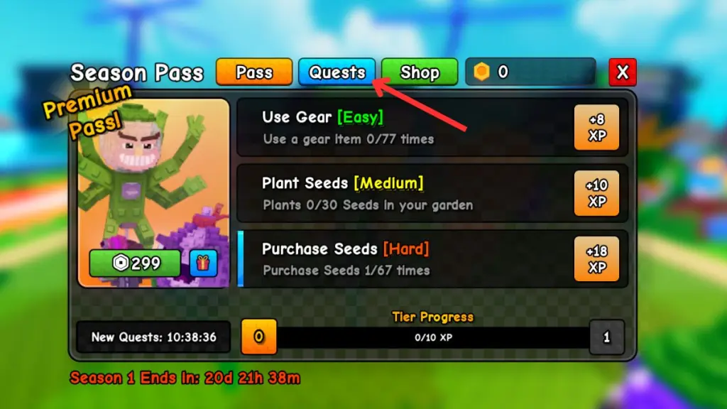 Гайдо по сезонному пропуску Plants vs Brainrots (Растения против мозгов) — все награды, задания и предметы магазина