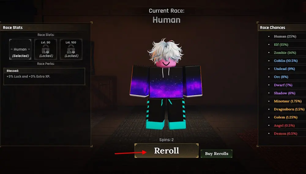 Расы в The Forge (Ковка) — все характеристики и как их реролить