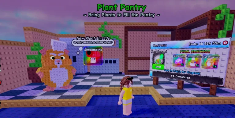 Полный гайд по событию Plant Pantry (Растительная кладовая) в Растения против мозгов (Plants vs Brainrots)