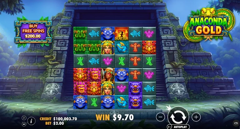 Слот-новинка Anaconda Gold Review и как в него играть в казино на деньги