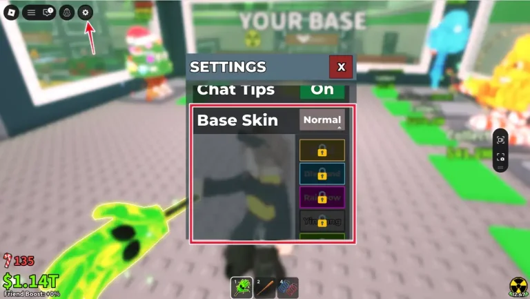 Все скины баз в Укради брейнрот (Steal a Brainrot): как их получить и что дают