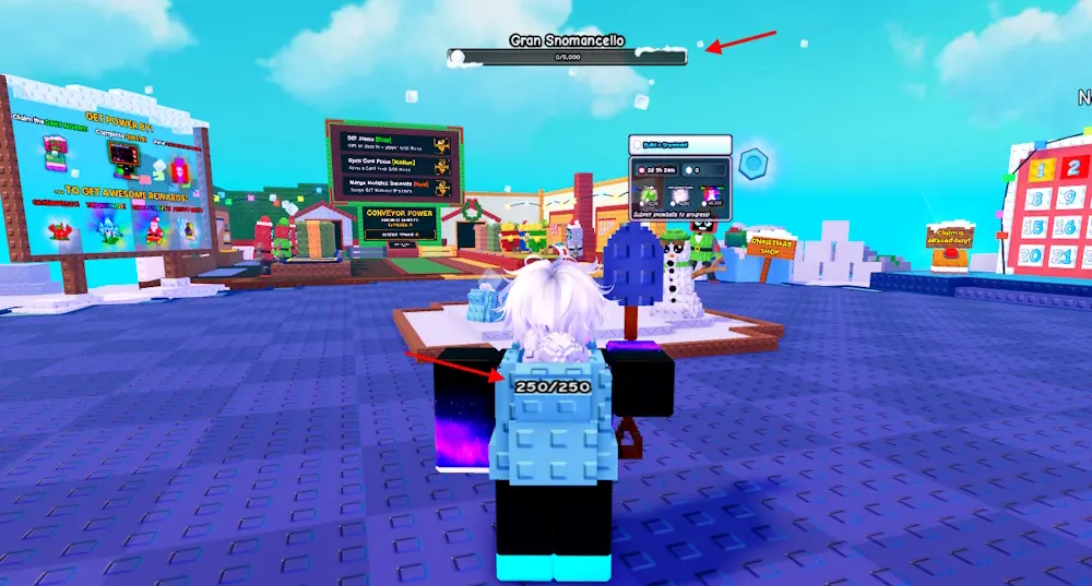 Гайд по событию Gran Snomancello (Гран Сноманселло) в Растения против мозгов (Plants vs Brainrots) – как сделать снеговика