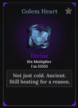 Как получить Сердце Голема (Golem Heart) в The Forge (Ковка)