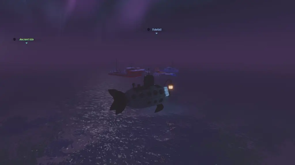 Как войти в локацию Tidefall в Fisch (Фиш)