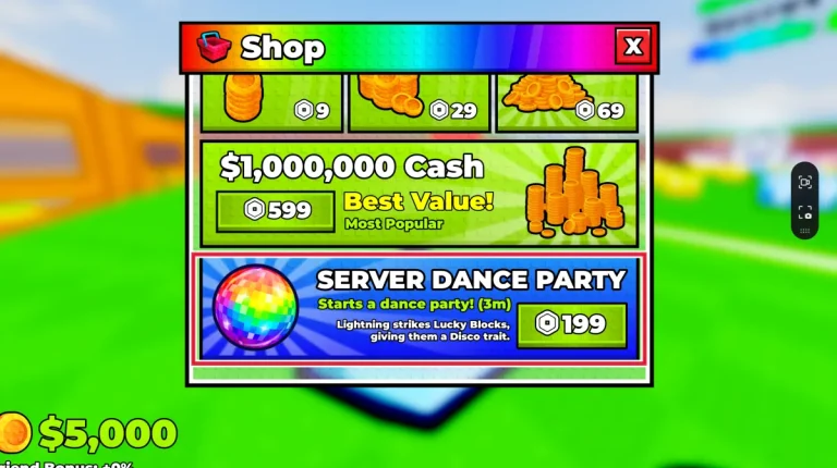 Всё про танцевальную вечеринку и трейт Диско в Break a Lucky Block (Сломай лаки блок)