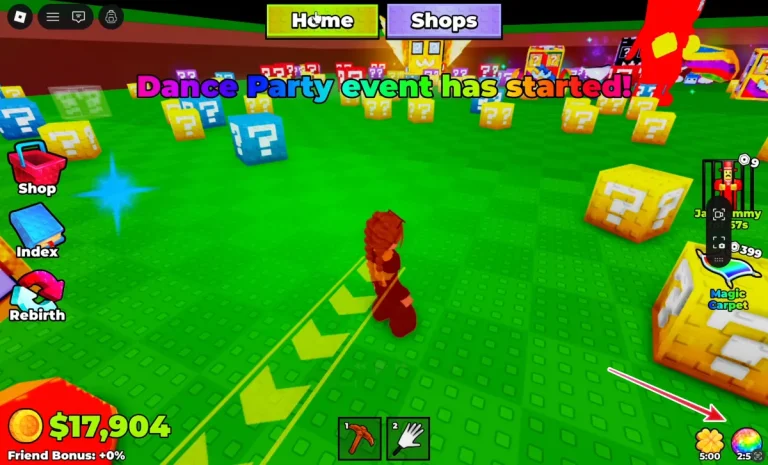 Всё про танцевальную вечеринку и трейт Диско в Break a Lucky Block (Сломай лаки блок)