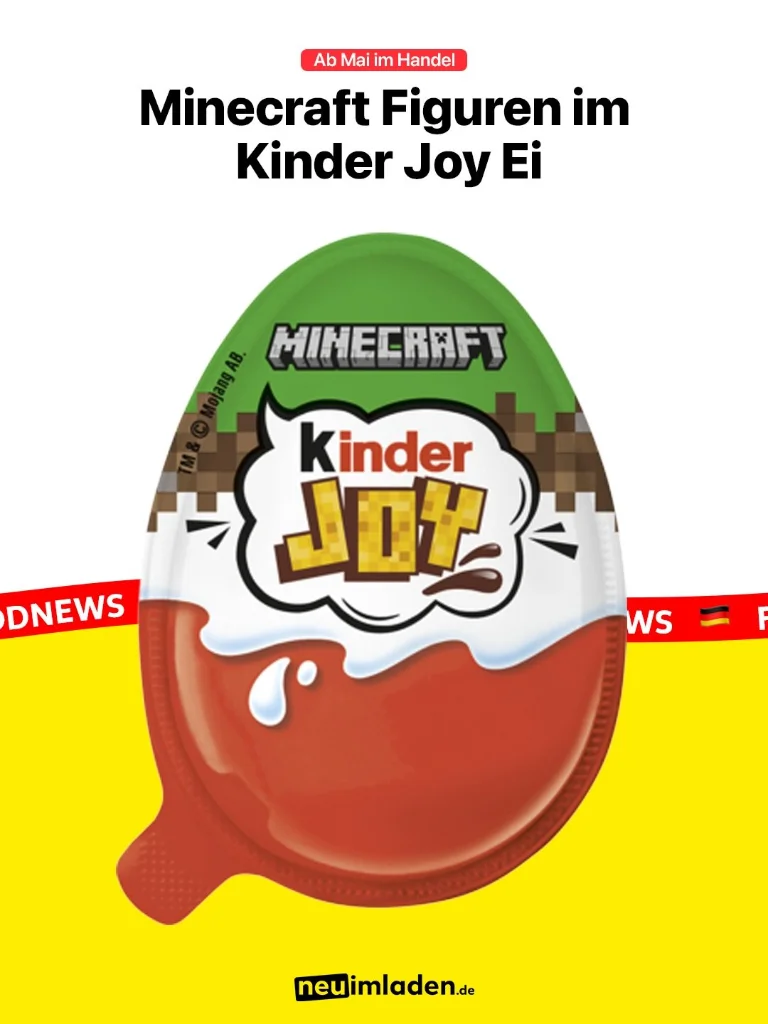 Kinder Joy x Minecraft: что известно о коллаборации