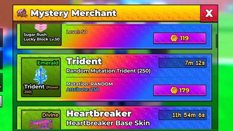 Гайд по Mystery Merchant (Таинственный торговец) в Escape Tsunami for Brainrots (Сбегите от цунами ради брейнрота)